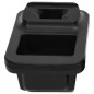 vidaXL Auto-Armlehne Schwarz 14x33x(30-45,5) cm ABS vidaXL Auto-Armlehne Schwarz 14x33x(30-45,5) cm ABS