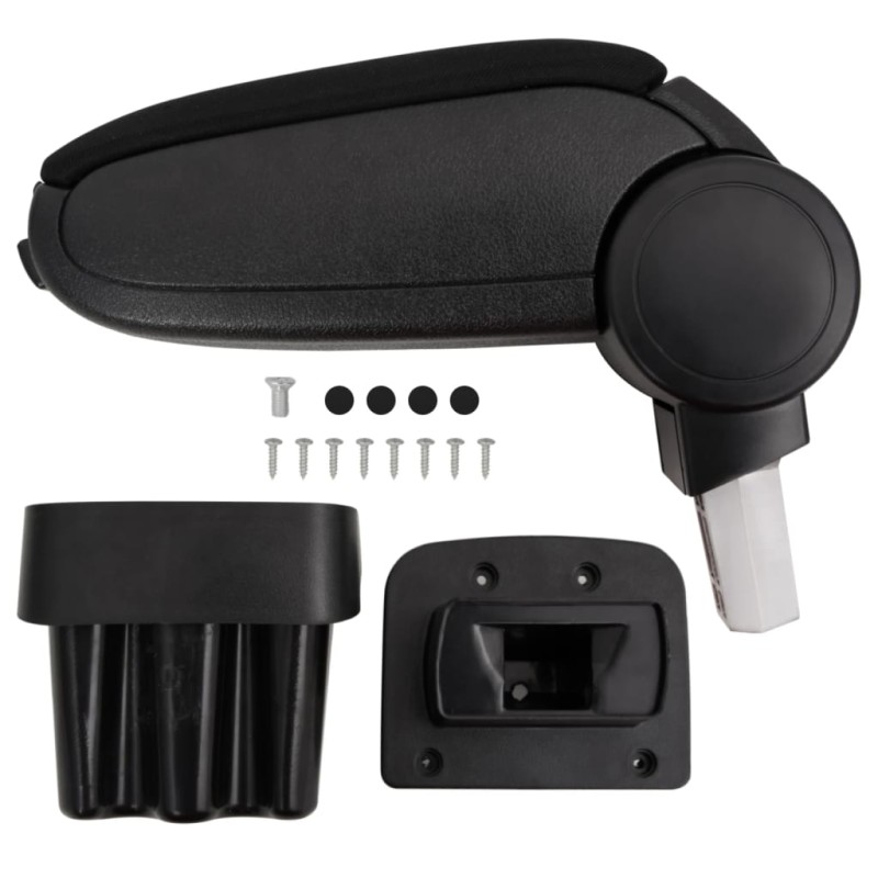 vidaXL Auto-Armlehne Schwarz 15x31,5x(35-51) cm ABS vidaXL Auto-Armlehne Schwarz 15x31,5x(35-51) cm ABS