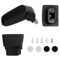 vidaXL Auto-Armlehne Schwarz 16x32x(35-50,5) cm ABS vidaXL Auto-Armlehne Schwarz 16x32x(35-50,5) cm ABS