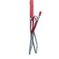 vidaXL Klappbare Strandstühle 2 Stk. Stoff Rot vidaXL Klappbare Strandstühle 2 Stk. Stoff Rot