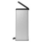 Curver Duo Tretmülleimer Deco 26L+26L Silbern Curver Duo Tretmülleimer Deco 26L+26L Silbern