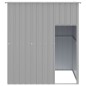 vidaXL Hundehütte mit Dach Hellgrau 165x153x181 cm Verzinkter Stahl vidaXL Hundehütte mit Dach Hellgrau 165x153x181 cm Verzinkter Stahl