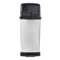 Curver Duo Tretmülleimer Deco 23L+23L Silbern Curver Duo Tretmülleimer Deco 23L+23L Silbern