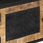 vidaXL TV-Schrank 110x30x40 cm Massivholz Mango und Eisen vidaXL TV-Schrank 110x30x40 cm Massivholz Mango und Eisen