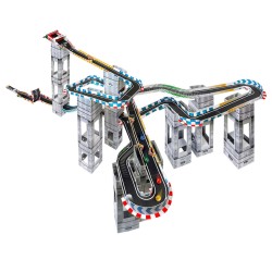 Marble Racetrax Kugelbahn-Set 32 Blatt 5 m  