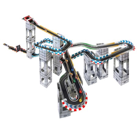 Marble Racetrax Kugelbahn-Set 32 Blatt 5 m  
