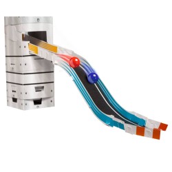 Marble Racetrax Kugelbahn-Set 32 Blatt 5 m  