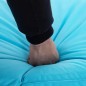 vidaXL Sonnenliege Klappbar Oxford-Gewebe Blau vidaXL Sonnenliege Klappbar Oxford-Gewebe Blau