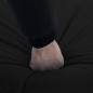 vidaXL Sonnenliege Klappbar Oxford-Gewebe Schwarz vidaXL Sonnenliege Klappbar Oxford-Gewebe Schwarz