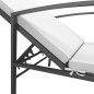 vidaXL Sonnenliegen 2 Stk. mit Tisch Poly Rattan Schwarz vidaXL Sonnenliegen 2 Stk. mit Tisch Poly Rattan Schwarz