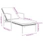 vidaXL Sonnenliegen 2 Stk. mit Tisch Poly Rattan Schwarz vidaXL Sonnenliegen 2 Stk. mit Tisch Poly Rattan Schwarz