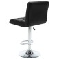 vidaXL Barhocker 2 Stk. Schwarz Kunstleder vidaXL Barhocker 2 Stk. Schwarz Kunstleder