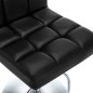 vidaXL Barhocker 2 Stk. Schwarz Kunstleder vidaXL Barhocker 2 Stk. Schwarz Kunstleder