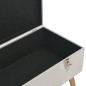 vidaXL Bank mit Stauraum 80 cm Grau Samt vidaXL Bank mit Stauraum 80 cm Grau Samt