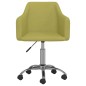 vidaXL Esszimmerstühle 2 Stk. Drehbar Grün Stoff vidaXL Esszimmerstühle 2 Stk. Drehbar Grün Stoff