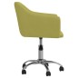 vidaXL Esszimmerstühle 2 Stk. Drehbar Grün Stoff vidaXL Esszimmerstühle 2 Stk. Drehbar Grün Stoff