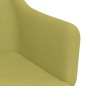 vidaXL Esszimmerstühle 2 Stk. Drehbar Grün Stoff vidaXL Esszimmerstühle 2 Stk. Drehbar Grün Stoff
