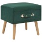 vidaXL Nachttisch Grün 40 x 35 x 40 Samt vidaXL Nachttisch Grün 40 x 35 x 40 Samt