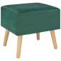 vidaXL Nachttisch Grün 40 x 35 x 40 Samt vidaXL Nachttisch Grün 40 x 35 x 40 Samt