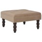 vidaXL Hocker Beige 60 x 60 x 36 cm Samt vidaXL Hocker Beige 60 x 60 x 36 cm Samt