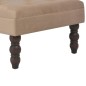 vidaXL Hocker Beige 60 x 60 x 36 cm Samt vidaXL Hocker Beige 60 x 60 x 36 cm Samt