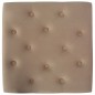 vidaXL Hocker Beige 60 x 60 x 36 cm Samt vidaXL Hocker Beige 60 x 60 x 36 cm Samt