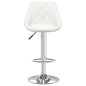 vidaXL Barhocker 2 Stk. Weiß Kunstleder vidaXL Barhocker 2 Stk. Weiß Kunstleder
