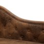 vidaXL Chaiselongue Braun Wildleder-Optik vidaXL Chaiselongue Braun Wildleder-Optik
