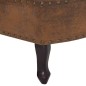 vidaXL Chaiselongue Braun Wildleder-Optik vidaXL Chaiselongue Braun Wildleder-Optik