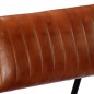 vidaXL Schaukelstuhl Braun Echtleder vidaXL Schaukelstuhl Braun Echtleder