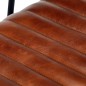 vidaXL Schaukelstuhl Braun Echtleder vidaXL Schaukelstuhl Braun Echtleder