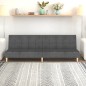 vidaXL Schlafsofa 2-Sitzer Hellgrau Stoff vidaXL Schlafsofa 2-Sitzer Hellgrau Stoff