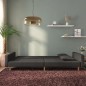 vidaXL Schlafsofa 2-Sitzer mit 2 Kissen Schwarz Stoff vidaXL Schlafsofa 2-Sitzer mit 2 Kissen Schwarz Stoff