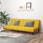 vidaXL Schlafsofa 2-Sitzer Gelb Samt vidaXL Schlafsofa 2-Sitzer Gelb Samt