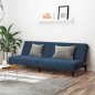 vidaXL Schlafsofa 2-Sitzer Blau Samt vidaXL Schlafsofa 2-Sitzer Blau Samt