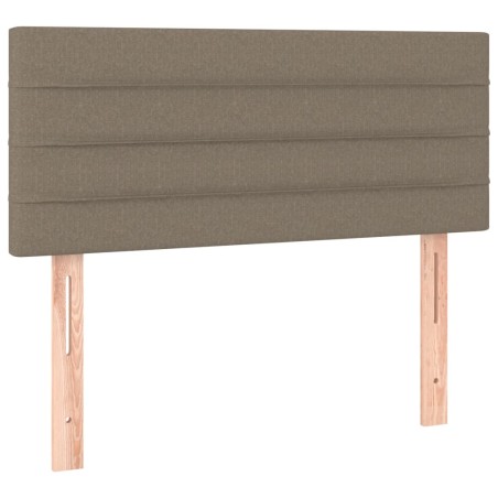 Kopfteil Taupe 80x5x78/88 cm Stoff