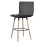 vidaXL Barhocker 2 Stk. Dunkelgrau Stoff vidaXL Barhocker 2 Stk. Dunkelgrau Stoff