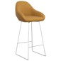 vidaXL Barhocker Braun Samt vidaXL Barhocker Braun Samt