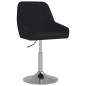 vidaXL Barhocker Schwarz Stoff vidaXL Barhocker Schwarz Stoff