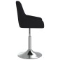 vidaXL Barhocker Schwarz Stoff vidaXL Barhocker Schwarz Stoff