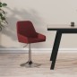 vidaXL Barhocker Weinrot Stoff vidaXL Barhocker Weinrot Stoff