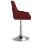 vidaXL Barhocker Weinrot Stoff vidaXL Barhocker Weinrot Stoff
