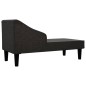 vidaXL Chaiselongue mit Nackenrolle Blau Stoff vidaXL Chaiselongue mit Nackenrolle Blau Stoff