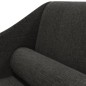 vidaXL Chaiselongue mit Nackenrolle Blau Stoff vidaXL Chaiselongue mit Nackenrolle Blau Stoff