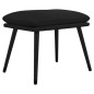 vidaXL Fußhocker Schwarz 45x29,5x35 cm Kunstleder Glänzend vidaXL Fußhocker Schwarz 45x29,5x35 cm Kunstleder Glänzend