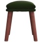 vidaXL Fußhocker Dunkelgrün 45x29,5x35 cm Samt vidaXL Fußhocker Dunkelgrün 45x29,5x35 cm Samt