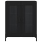 vidaXL Highboard Schwarz 69,5x34x180 cm Holzwerkstoff vidaXL Highboard Schwarz 69,5x34x180 cm Holzwerkstoff