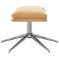 vidaXL Fußhocker Creme 60x60x35 cm Mikrofasergewebe vidaXL Fußhocker Creme 60x60x35 cm Mikrofasergewebe