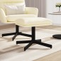 vidaXL Fußhocker Creme 60x60x36 cm Kunstleder vidaXL Fußhocker Creme 60x60x36 cm Kunstleder