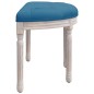 vidaXL Sitzbank Blau 81,5x41x49 cm Samt vidaXL Sitzbank Blau 81,5x41x49 cm Samt